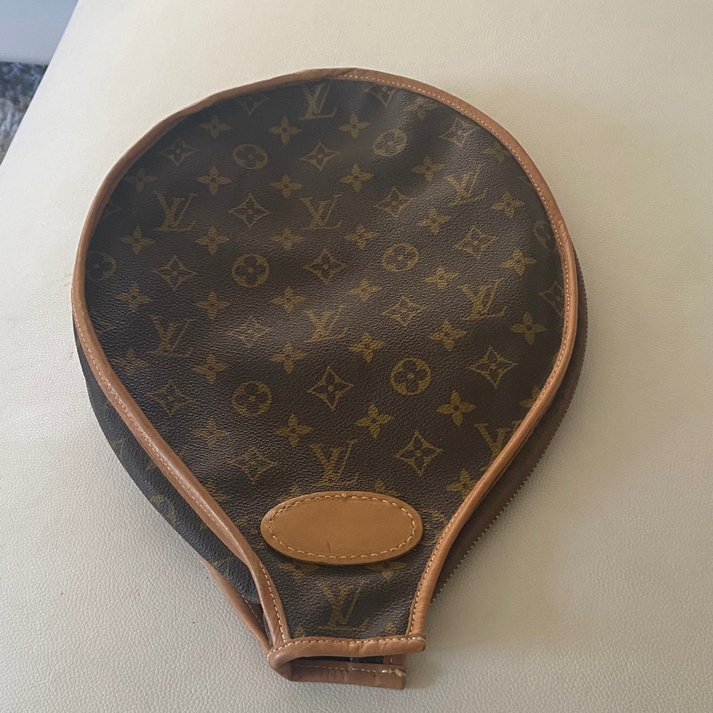 Louis Vuttion vintage tennis racket cover